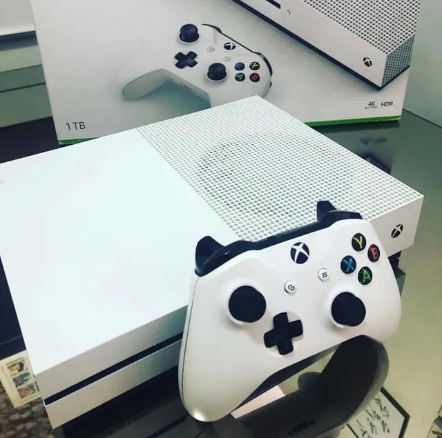 Xbox One S 1tb Seminovo Garantia E Nota Fiscal