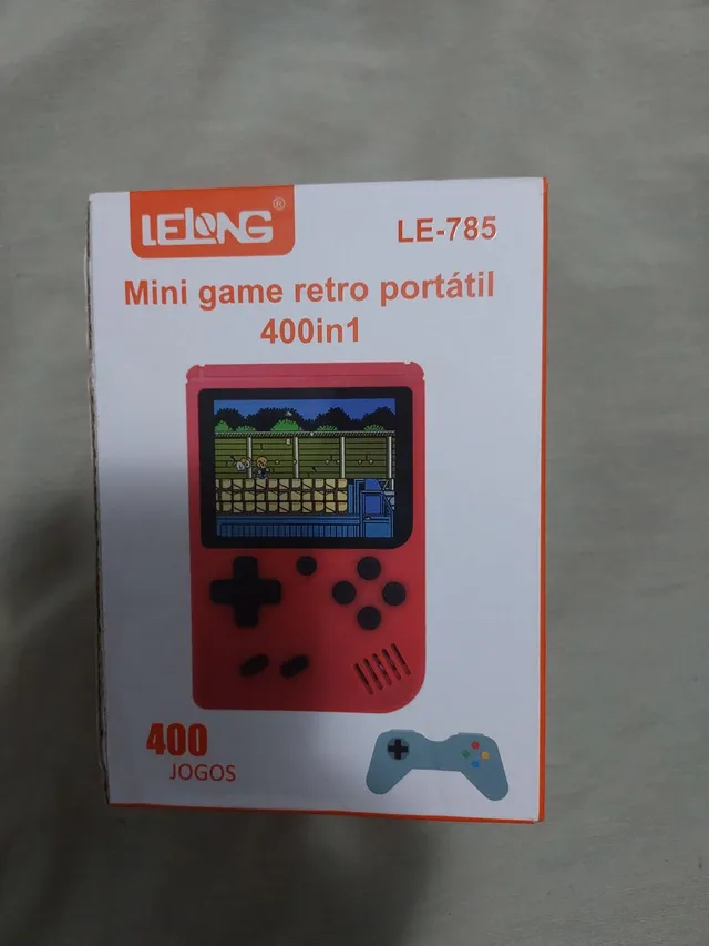 Mini game Sup Inova 400 jogos retro 8 bits