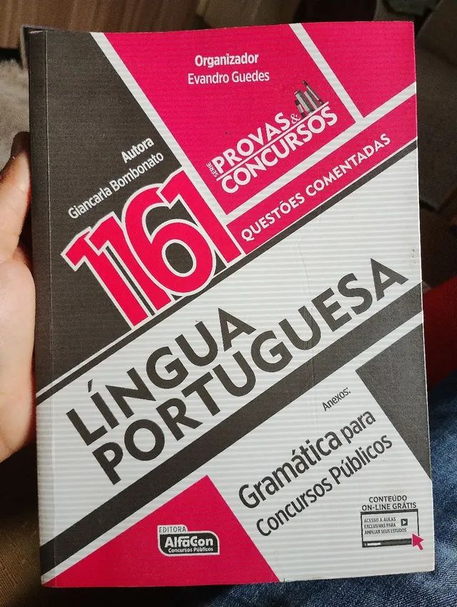 1161 QUESTÕES COMENTADAS DE LÍNGUA PORTUGUESA 