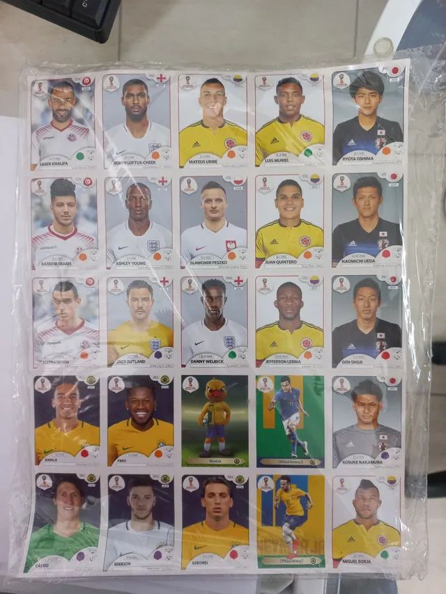 KIT COM 100 FIGURINHAS COPA DO MUNDO RUSSIA 2018 - Foto 2