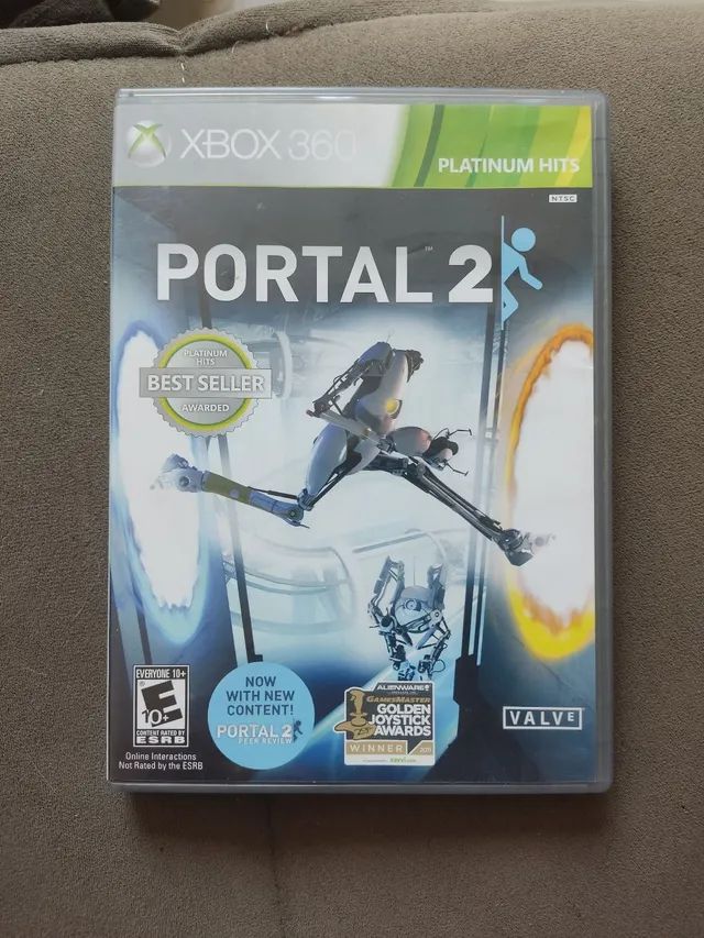 Jogo Portal 2 - Platinum Hits - Xbox 360 - Física - Original