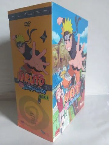 Dvd Box Naruto Shippuden - 1ª Temporada Box 3 4 Discos - Playarte
