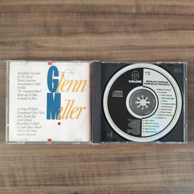 CD Glenn Miller - Moonlight Serenade - Os 16 Maiores Sucessos Da Orquestra Glenn Miller - Foto 3