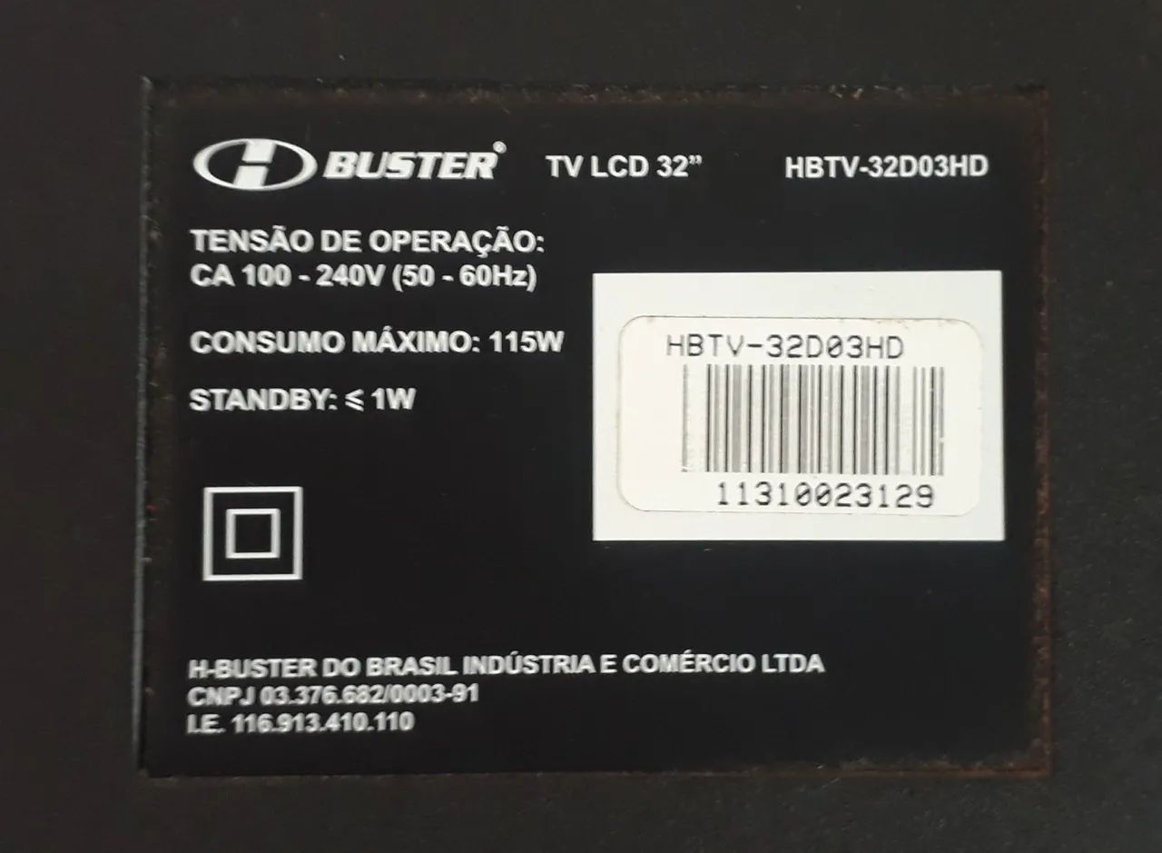 TV HBUSTER ( PEÇAS e CARCAÇA ) - Foto 6