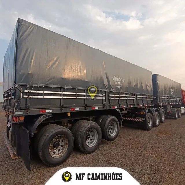 Carreta Randon graneleiro 3x3 curto - Foto 8