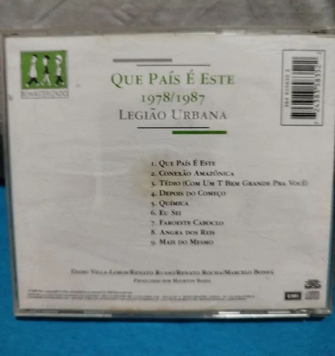 CD LEGIÃO URBANA QUE PAÍS É ESTE - Foto 2