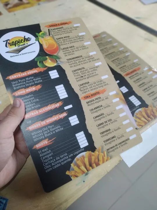 Cardápios para Restaurantes