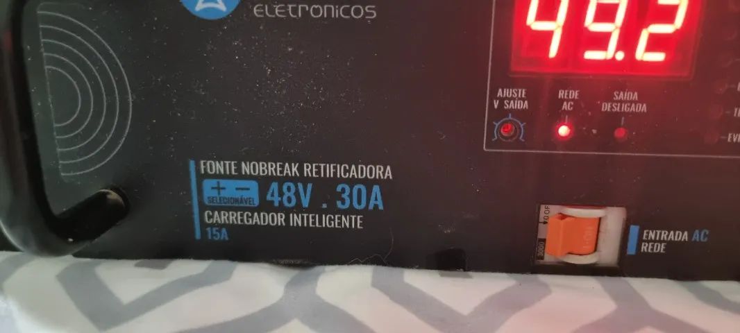 Fonte Jfa Retificadora Nobreak Gerenciável -48v/30a/15a - Foto 2