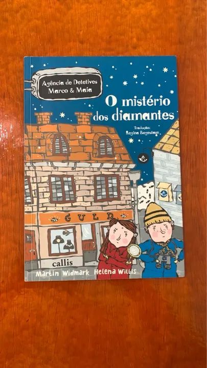 Livro - O Mistério dos Diamantes - Agência de Detetives Marco & Maia