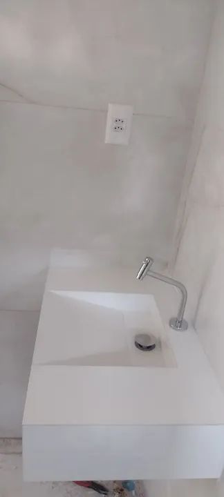 Pia de porcelanato para banheiro  - Foto 3