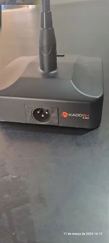 Microfone de mesa Kadosh K353 - Foto 4