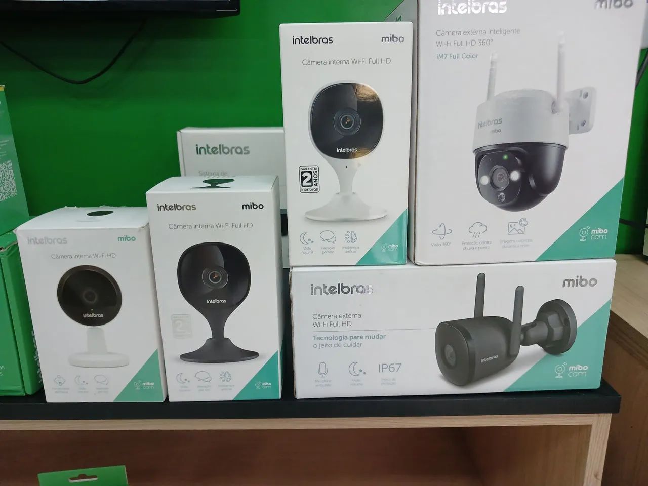 Câmeras Wi-Fi intelbras 
