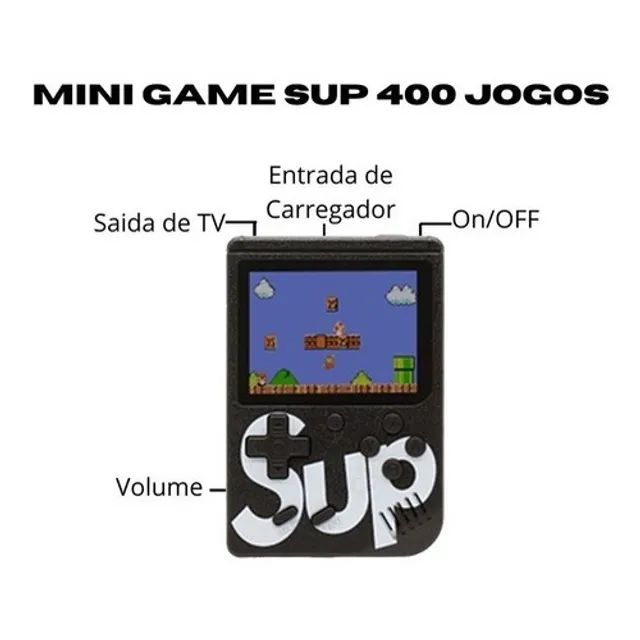 Mini game com 400 jogos pode ligar na Tv - Foto 2
