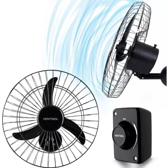Ventilador de parede instalado  - Foto 5