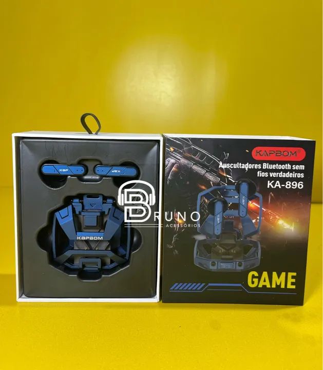 Fone Bluetooth Gamer Metal  - Foto 3