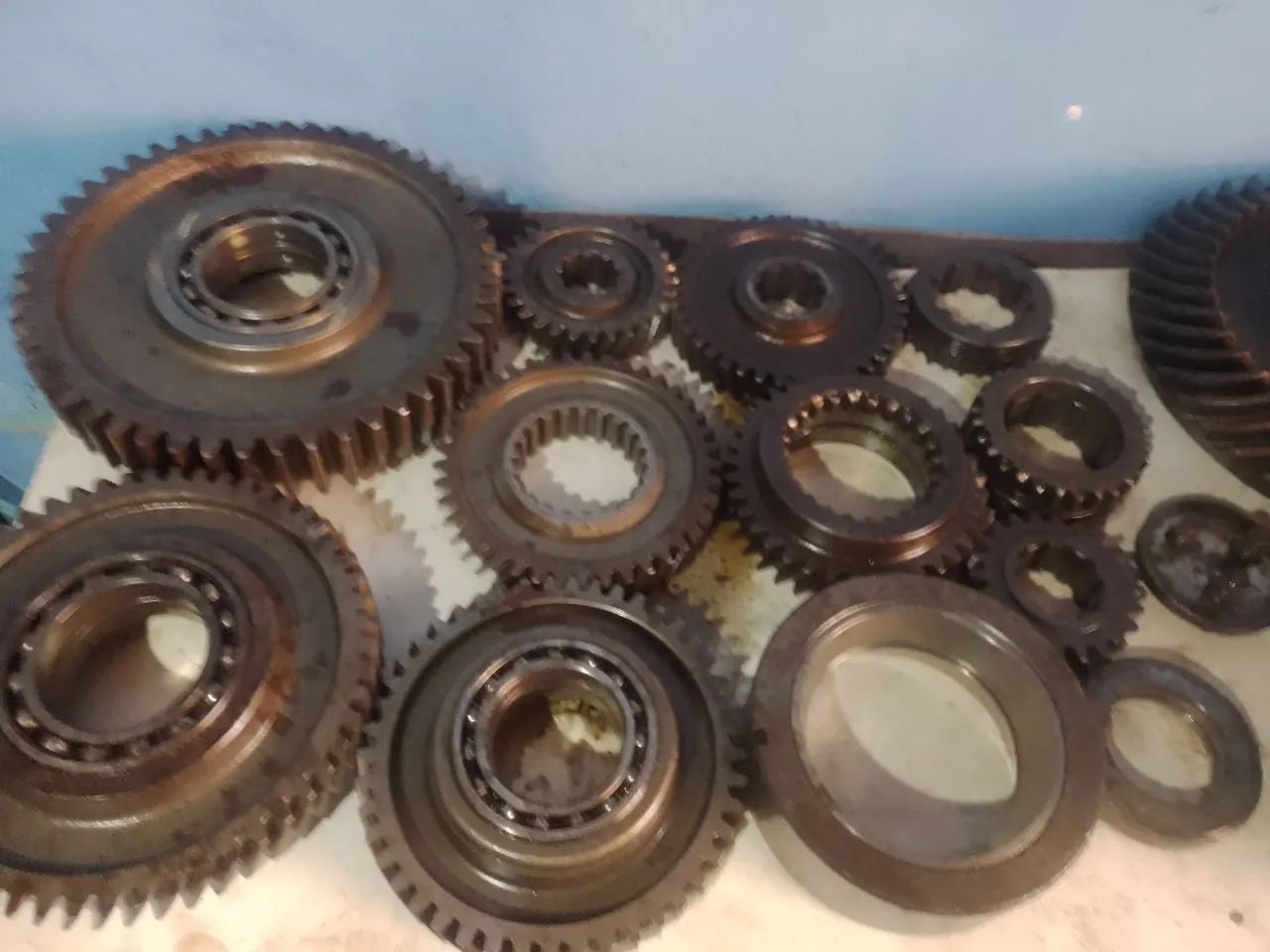 Peças de motoniveladora Huber wacor e cat 120b - Foto 3