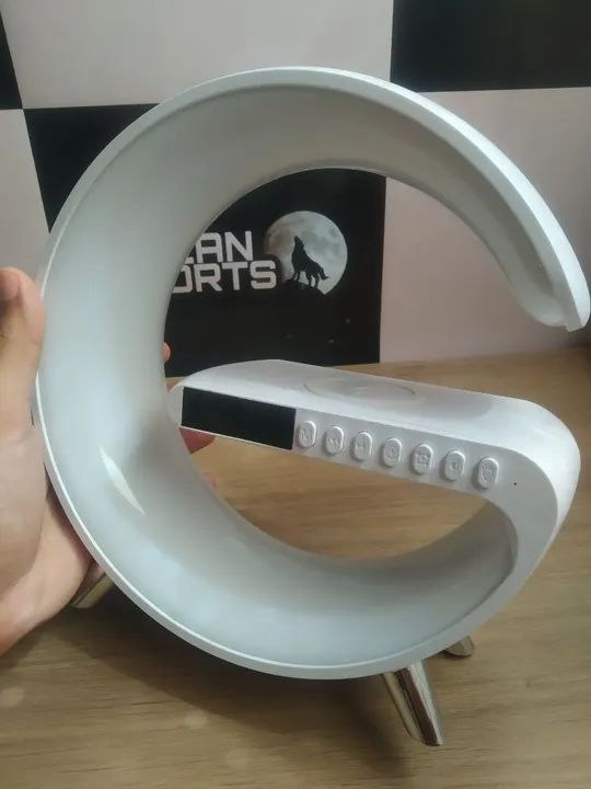 Super Luminária RGB Speaker Multifuncional  - Foto 2