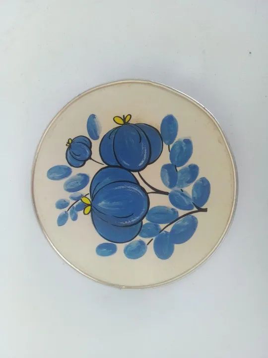 Espelho de maquiagem antigo, 8,5 cm de diâmetro - Foto 2