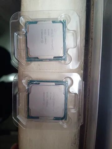 Core i3 7100 e g4560 ambos 7a geração 