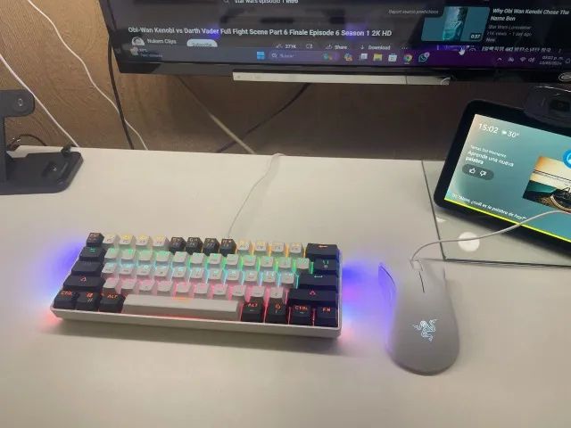 Teclado Mecânico Mucai Mk61 60% Switch Red Entrega gratis  - Foto 2