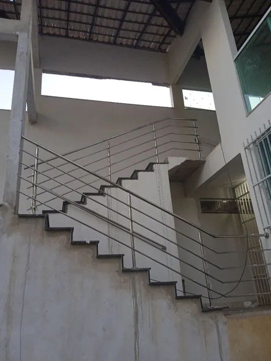 Inox corrimão bancadas barra de apoio mesa vidro espelho  - Foto 4