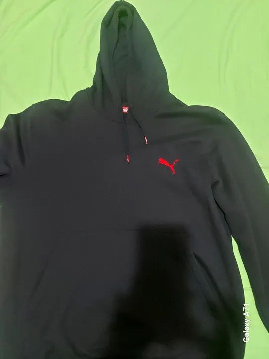 Casaco Puma Preto com Capuz