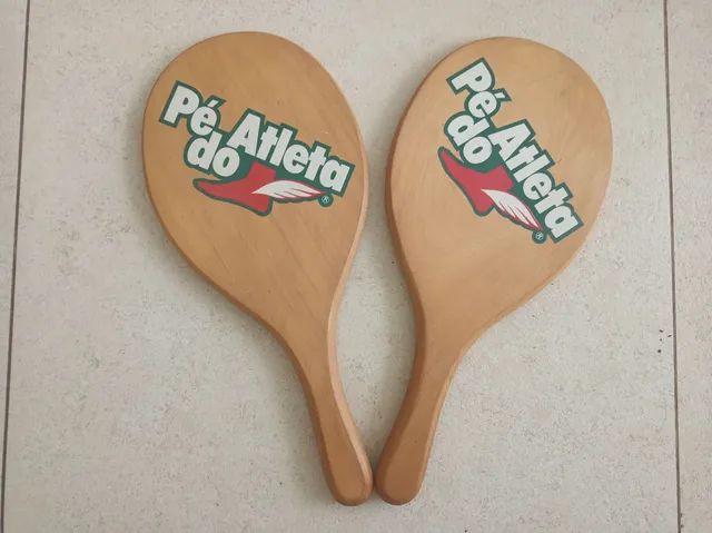 Par de raquetes Frescobol Pé do Atleta - Foto 2