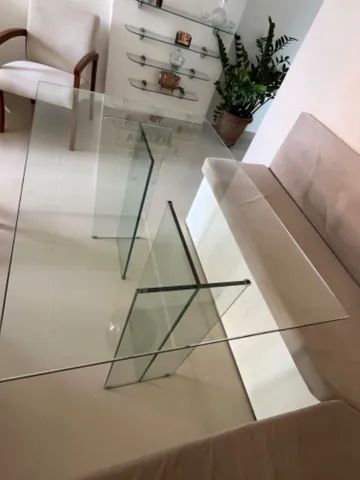 Mesa de jantar retangular 