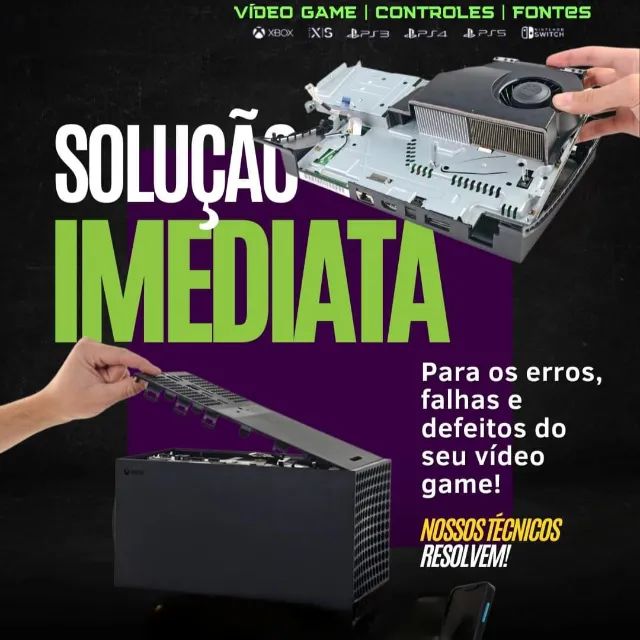 Resolvemos qualquer erro no ps4