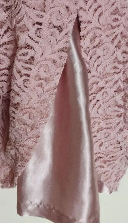 Vestido rosa de bebê - Foto 3
