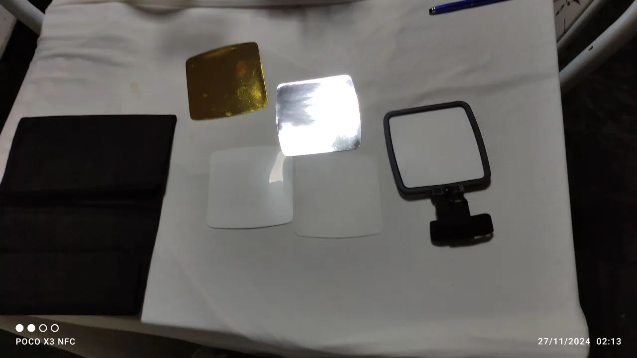 Kit de Refletores para flash se adapta em todos flasch