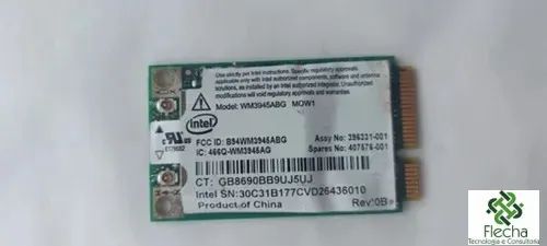 Placa Wireless dualband 5g Notebook hp compaq 530 - Wm3945abg mow1
