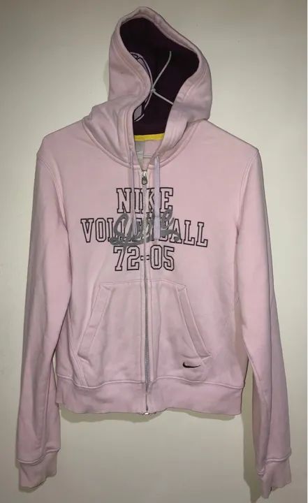 Jaqueta com capuz feminina tam P Nike