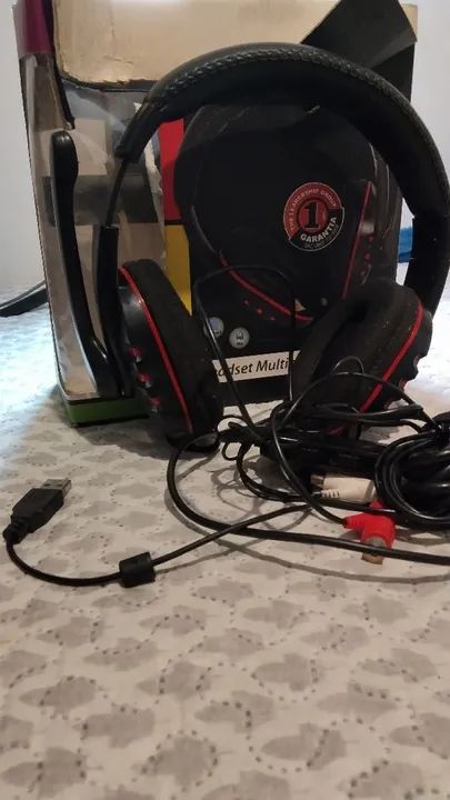 Headset Gamer Leadership - Multimídia Estéreo - Foto 4