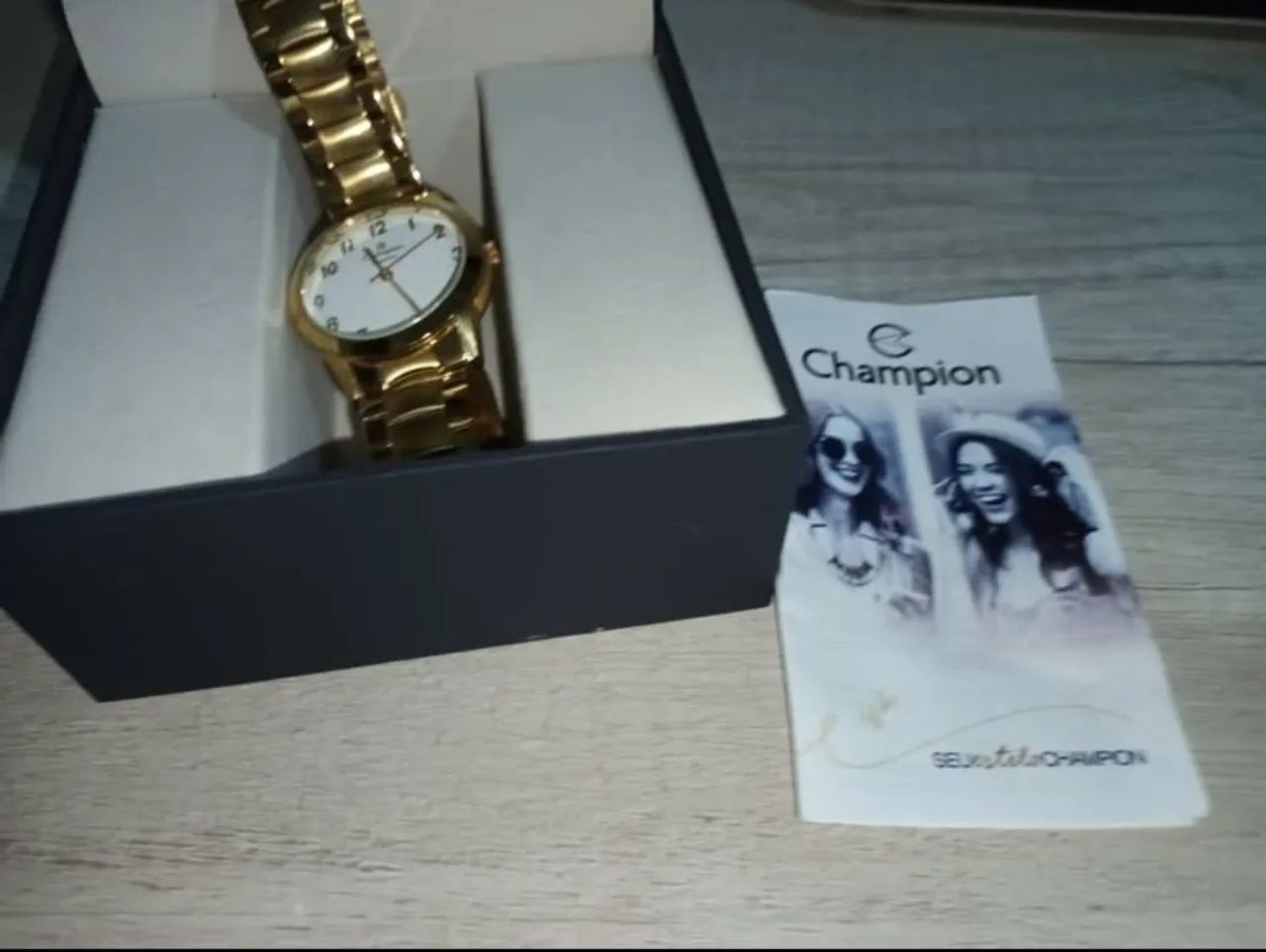 Relógio Champion Original Feminino Cn26519h novo comprado no shopping Norte Sul