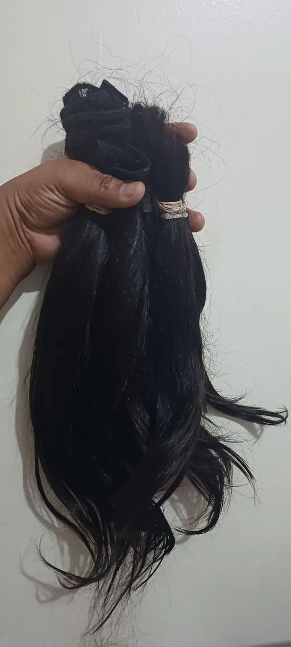 CABELO HUMANO 210 GRAMAS 45 CM