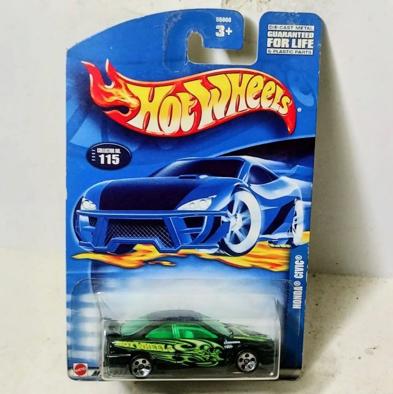 Hot Wheels Honda Civic Collector 2002 - Hobbies e coleções