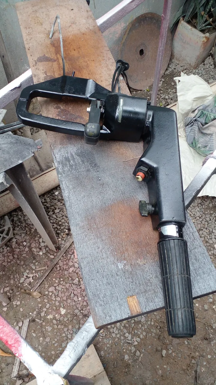 Manche acelerador para motor de popa