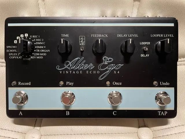 Pedal Tc Electronics Alter Ego X4 Vintage Echo- Conservadão