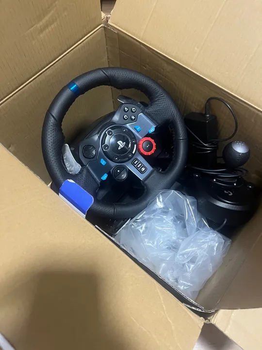 Combo Volante Gamer G29 Ps4/ps5/pc + Câmbio Shifter Logitech