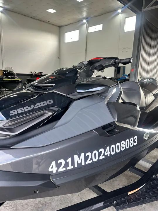 Sea doo RXTX 300 2023 55 horas COM CARRETA - Foto 7