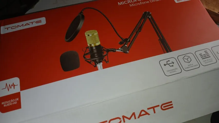 MICROFONE NOVO TOMATE MT1026