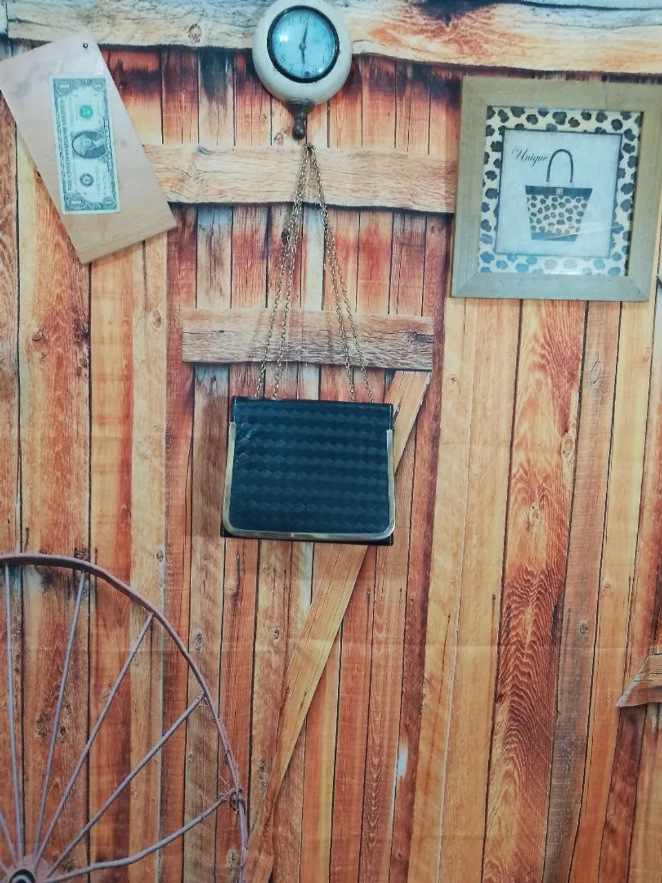 Bolsa de Ombro Preta alça longa e curta  - Foto 2