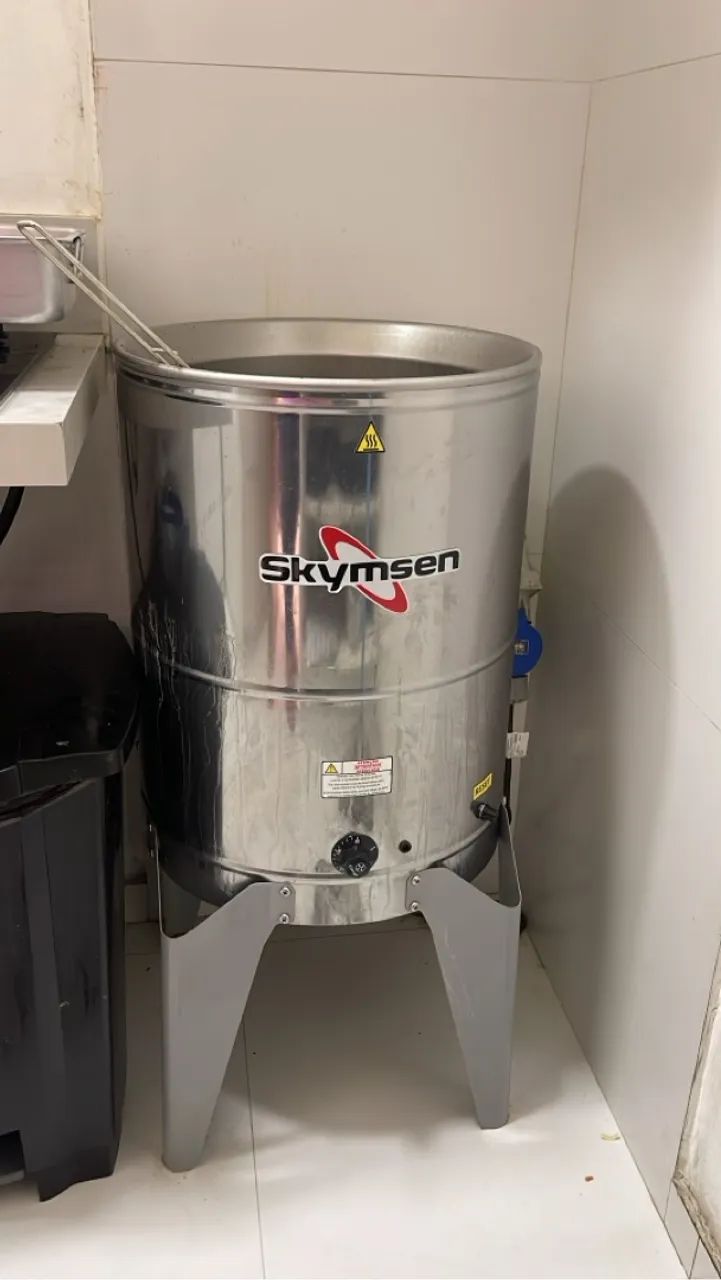 Fritadeira água e óleo Industrial Skymsen - Foto 3