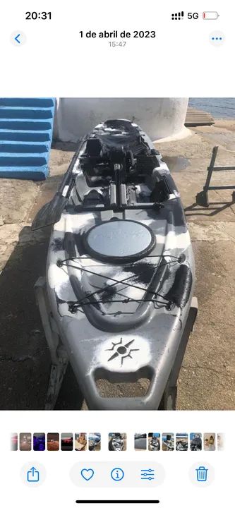 Caiaque Hook Power- com pedal - Foto 6