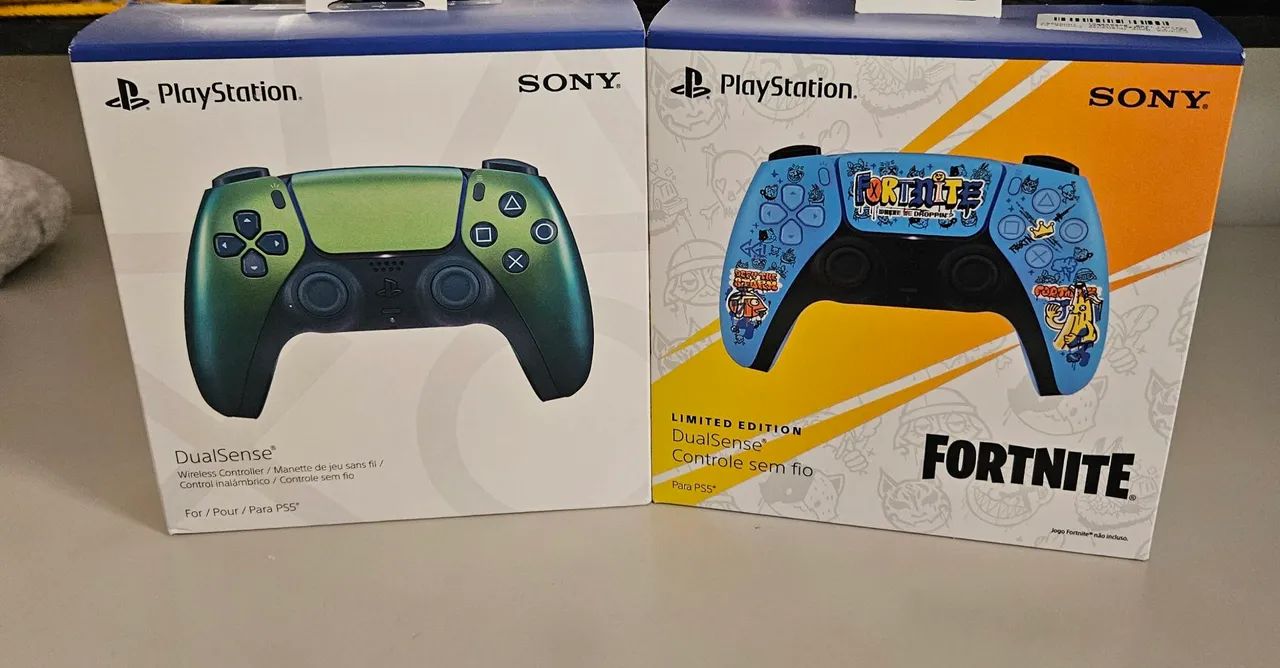 Controle DualSense PS5 - Edição Limitada Fortnite