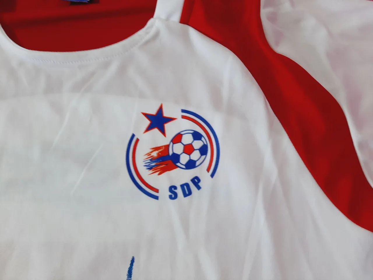 Camisa Jogo Desportiva Paraense Pará Futebol  Lambra  - Foto 4