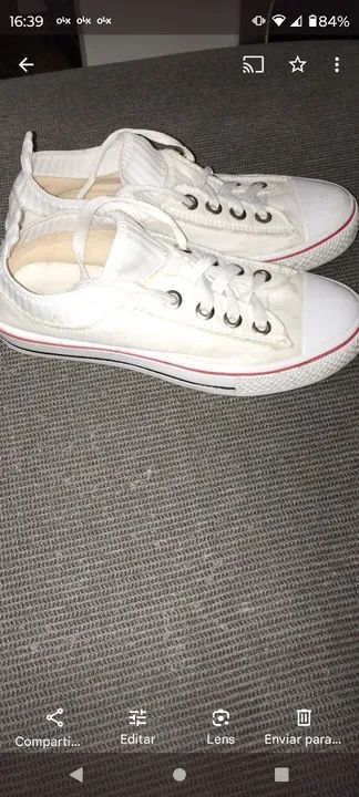 Tênis Converse All Star Branco - Foto 2