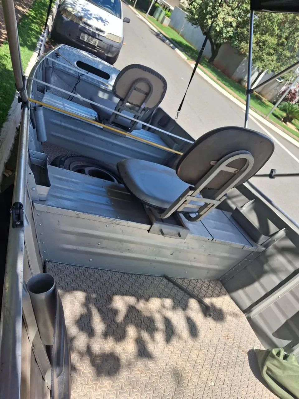 Kit completo: barco, motor e berço Fisher  - Foto 2