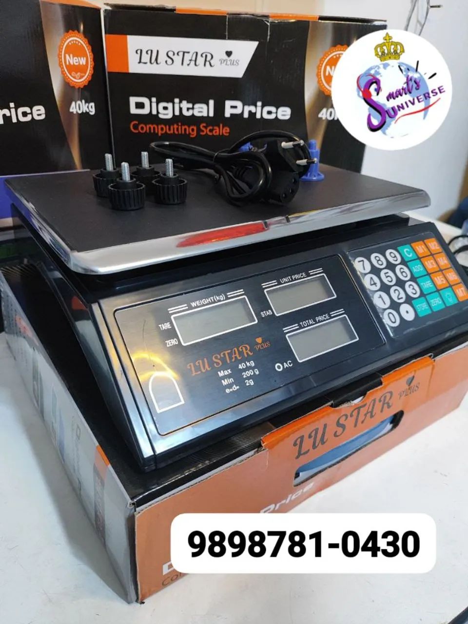 Balança Digital 40 KG LACRADA| pesagem em geral